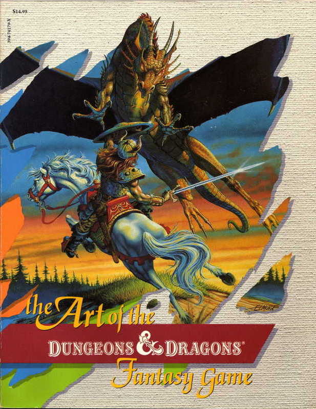 The Art of the Dungeons & Dragons Fantasy Game