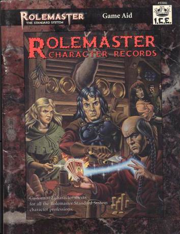 Rolemaster: Character Records